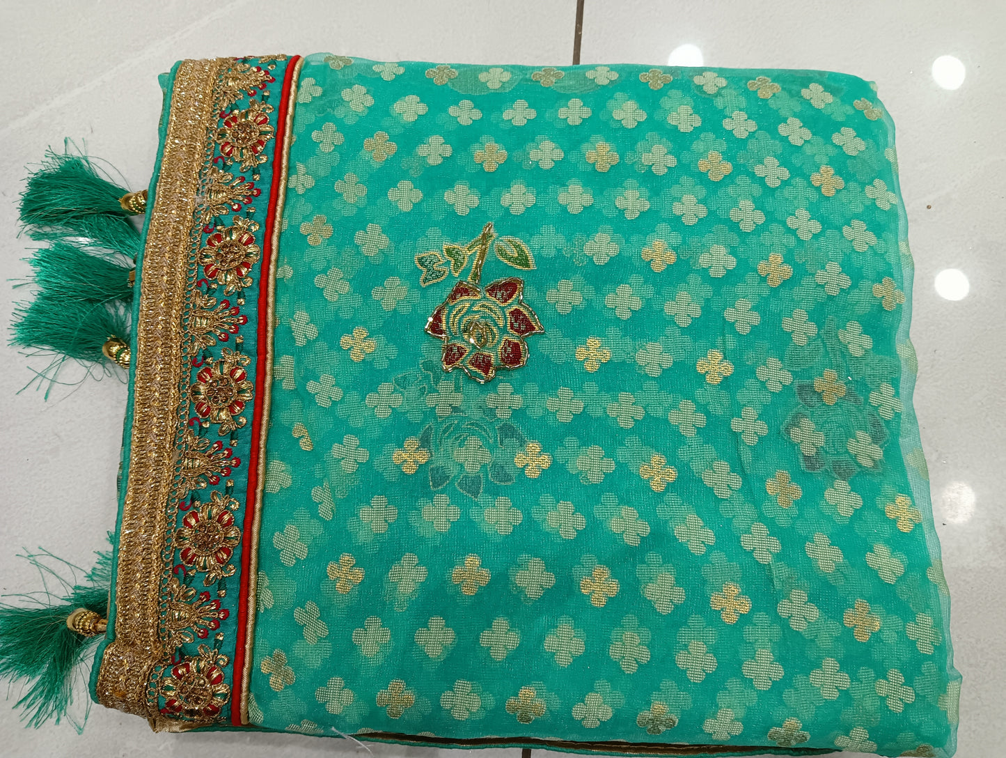 Goodnews fancy designer saree