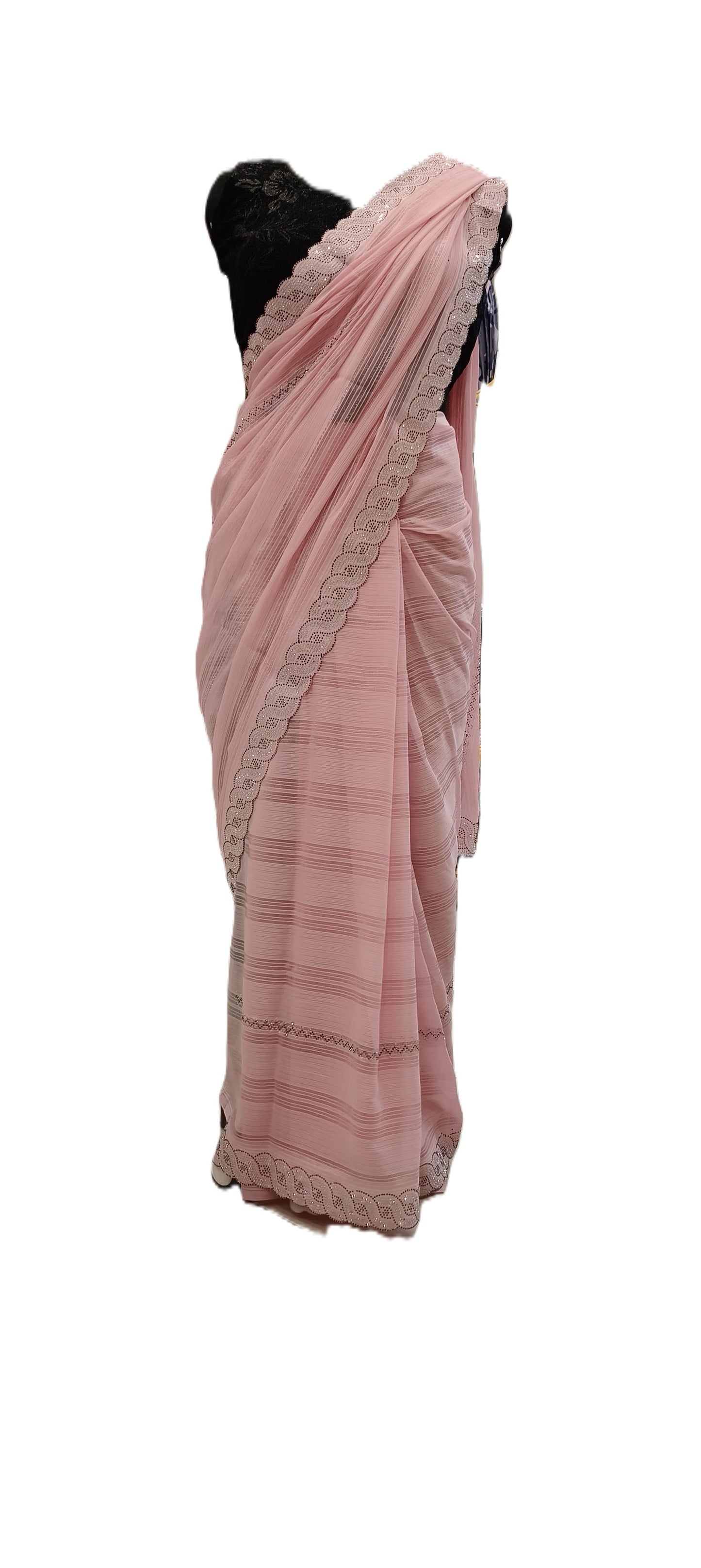 BERRYBLACK LIGHT FANCY SAREES