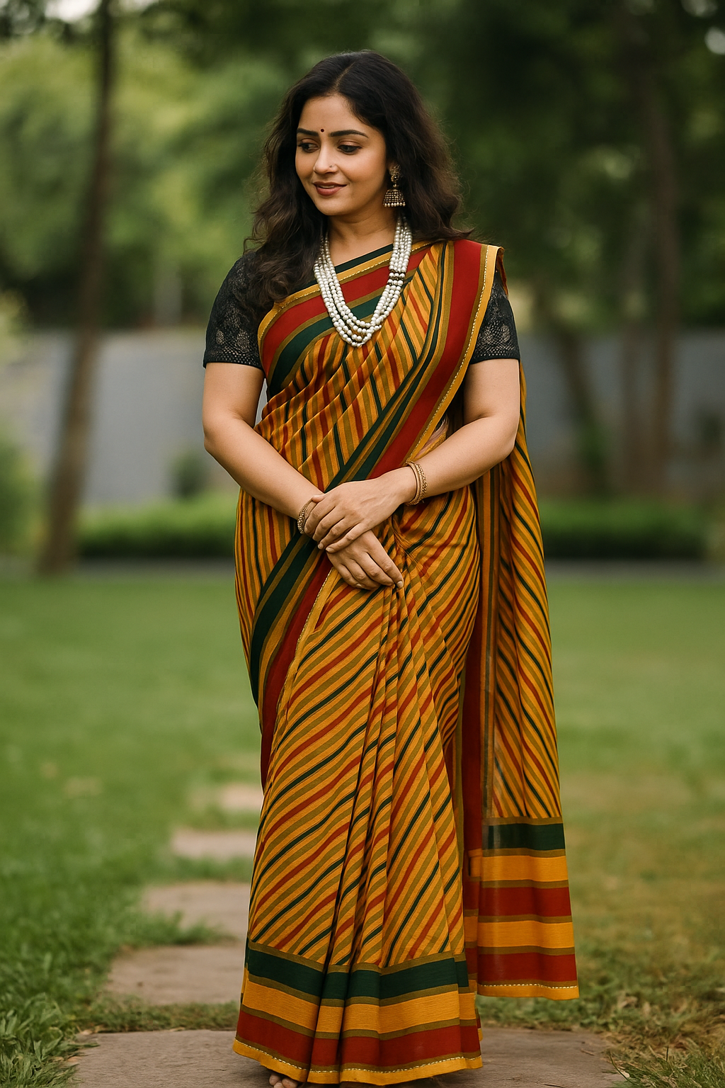 Tejas Express Fancy Sharmili  Set of 4 Saree