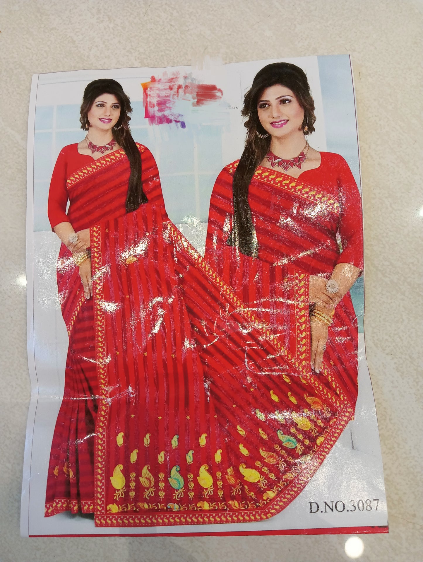 Balaji full work saree set of 6 pic