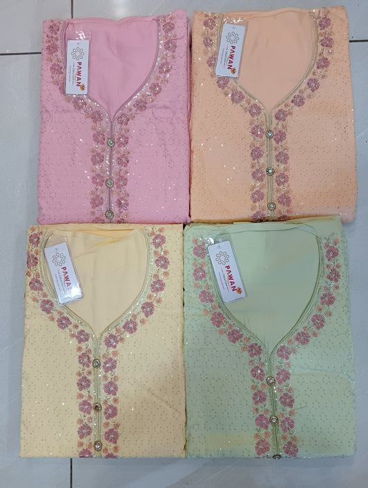 Pawan fancy designer suit set of 4pic