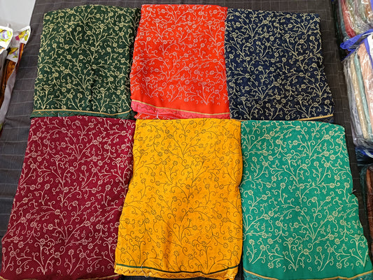 Imrati Fancy saree set of 6 pic