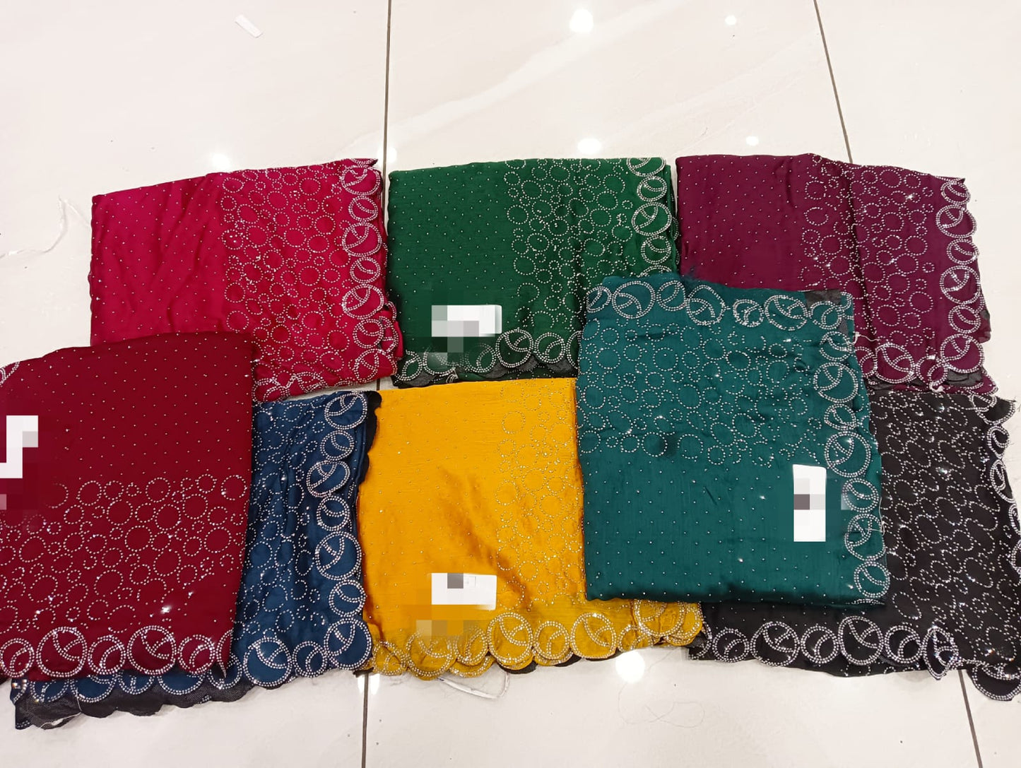 R .J AUDI FANCY SAREES SET OF 8 PIC